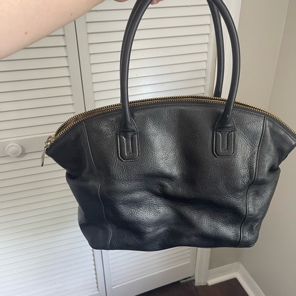 Henri Bendel Black Leather Handbag - Picture 3 of 3